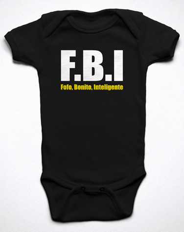 Body FBI - Fofo, Bonito, Inteligente
